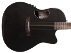 CE-2021-CF Электро-акустическая гитара, чёрная,Smiger