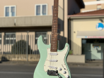 Электрогитара G&L Tribute Legacy Surf Green Jatoba