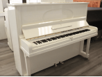 Пианино Steinway & Sons K 132 (BU) белое, полированное