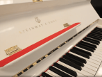 Пианино Steinway & Sons K 132 (BU) белое, полированное