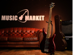 Бас-гитара Yamaha TRBX174 RED METALLIC