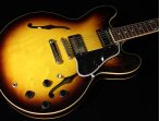 Полуакустическая гитара Gibson ES-335 Satin Vintage Sunburst
