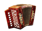 GN-25 Гармонь сувенирная &laquo;Кроха&raquo;, 7х3-I, Тульская Гармонь