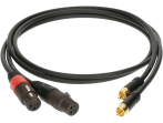Кабель акустический RCA-XLRf, 1,5м, 2шт, Klotz AL-RF0150