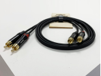 Компонентный кабель 2хRCA - 2хRCA, 5м, SHNOOR RCA2RCA-5m