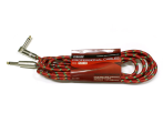Кабель инструментальный, 8м, прямой/угловой, красный, Yerasov 3LUXE-8m-RD