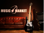 Бас-гитара Ibanez SRMD200-BKF