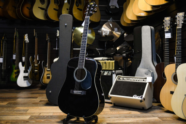 Акустическая гитара ARIA AWN-15 BK