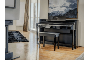 Цифровое пианино Yamaha Clavinova CSP-150 PE - чёрный полированный