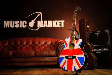 Акустическая гитара Elitaro Е4040 UK Flag