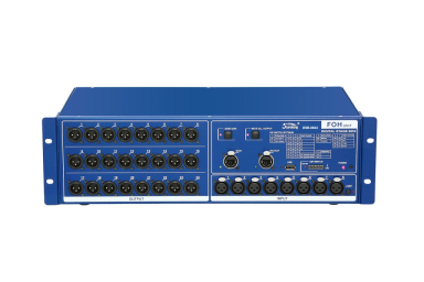 Цифровая система сценической коммутации, блок "FOH", 8хXLR входов+24хXLR выходов, Soundking DSB-0824