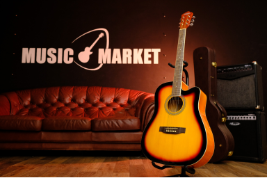 Акустическая гитара Caravan Music HS-4111 3TS