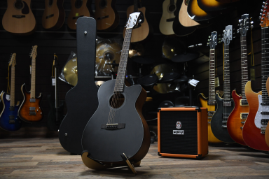 Электроакустическая гитара, с чехлом, Cort Core Series Core-OC-Sp-OPTB