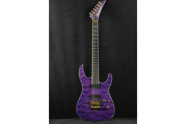 Электрогитара Jackson Pro Soloist SL2Q MAH Transparent Purple