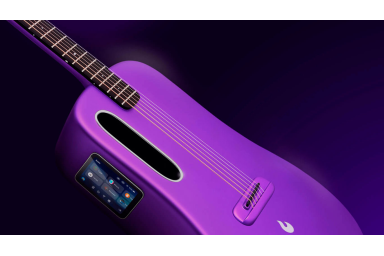 Lava ME 4 38 Purple трансакустическая гитара с чехлом, цвет фиолетовый