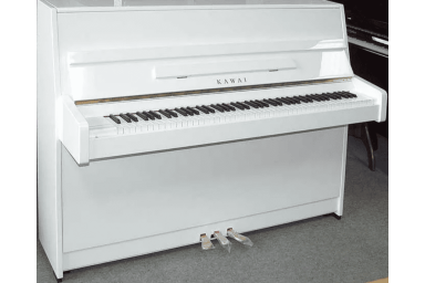 Акустическое пианино Kawai K-15E WH/P - белый полированный