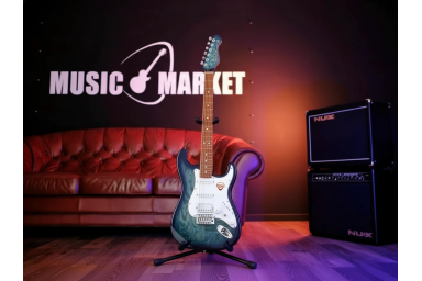 MSC20-Pro-OCBL Электрогитара, синяя, Mooer