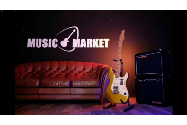 S801-Standard-801-GD Электрогитара с встроенным процессором, золотистая, GTRS