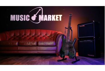 W900-Wing-900-650-AGR Электрогитара безголовая с встроенным процессором, зеленая, GTRS