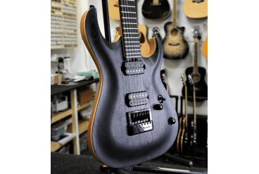 Электрогитара, черная, с чехлом, Cort KX700-EverTune-OPBK-WBAG