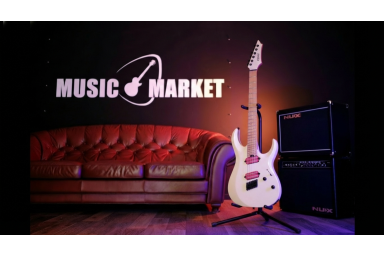 X700-Mutility-II-MBG-bag X Series Электрогитара, мультимензурная, с чехлом, бежевая, Cort