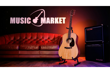 Электроакустическая гитара Martin Guitar D-12E Retro Nat