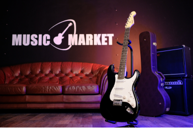 Электрогитара FENDER SQUIER MM STRATOCASTER HARD TAIL BLACK