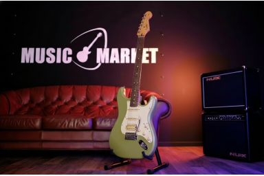 Электрогитара Fender Player II Strat HSS RW BCG