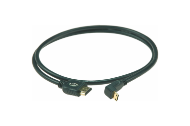 Кабель HDMI, прямой/угловой, 1м, Klotz HCL-HA-010
