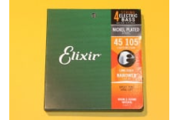 14078 NANOWEB Струны для бас-гитары, 25 комплектов, никелированные, 45-105, Elixir