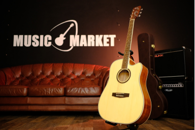 Электро-акустическая гитара Cort AD890CF-NT Standard Series