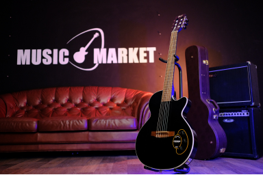 Электрогитара Cort Sunset Series Sunset-Nylectric-BK