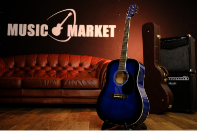 Акустическая гитара Martinez FAW - 702 / BL