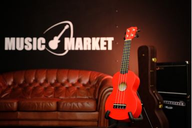 Укулеле сопрано WIKI UK10S/RD