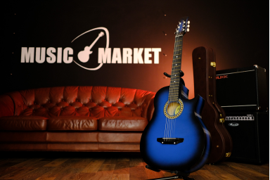 Гитара акустическая Ижевский завод Т.И.М 31C-BL