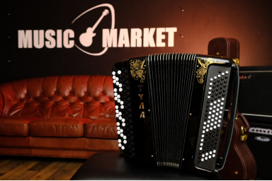 Баян ученический двухголосный &laquo;Тула-210&raquo;, 55х100-II, Тульская Гармонь BN-39-BK