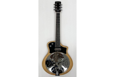 RE-20 Электро-акустическая гитара с резонатором, цвет натуральный, Caraya