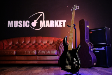 Бас гитара Cort Action Bass Plus BK