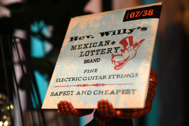 RWN0738 Rev. Willy's Lottery Комплект струн для электрогитары, никелированные, ExLight, 7-38, Dunlop