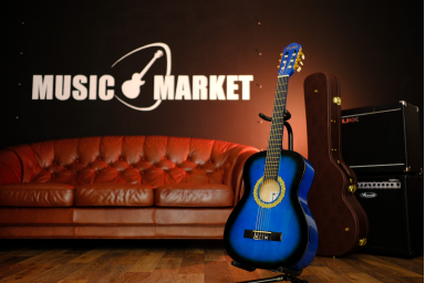 Классическая гитара Fabio FB3610 BLS (3/4, 36")