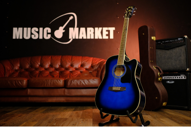 Электроакустическая гитара IBANEZ PF15ECE TBS