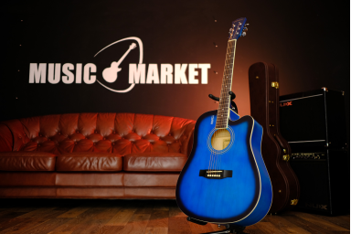 Акустическая гитара Jonson&amp;Co E4111C BLS