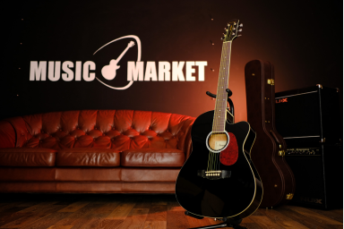 Акустическая гитара Naranda CAG280CBK