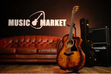 Электроакустическая гитара с кейсом TAYLOR 224CE-K DLX 200 Series Deluxe