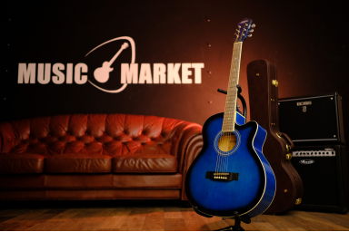 Акустическая гитара Caravan Music HS-4010 BLS