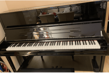 Акустическое пианино Yamaha U1J PEC - чёрный хром полированный