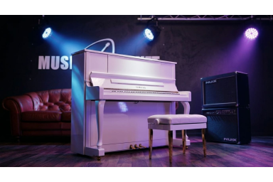 Акустическое пианино Yamaha YU1X PW - белый полированный
