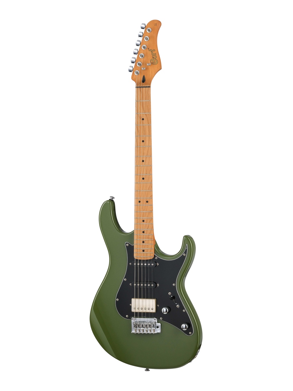 G250SE-ODG G Series Электрогитара, зеленая, Cort