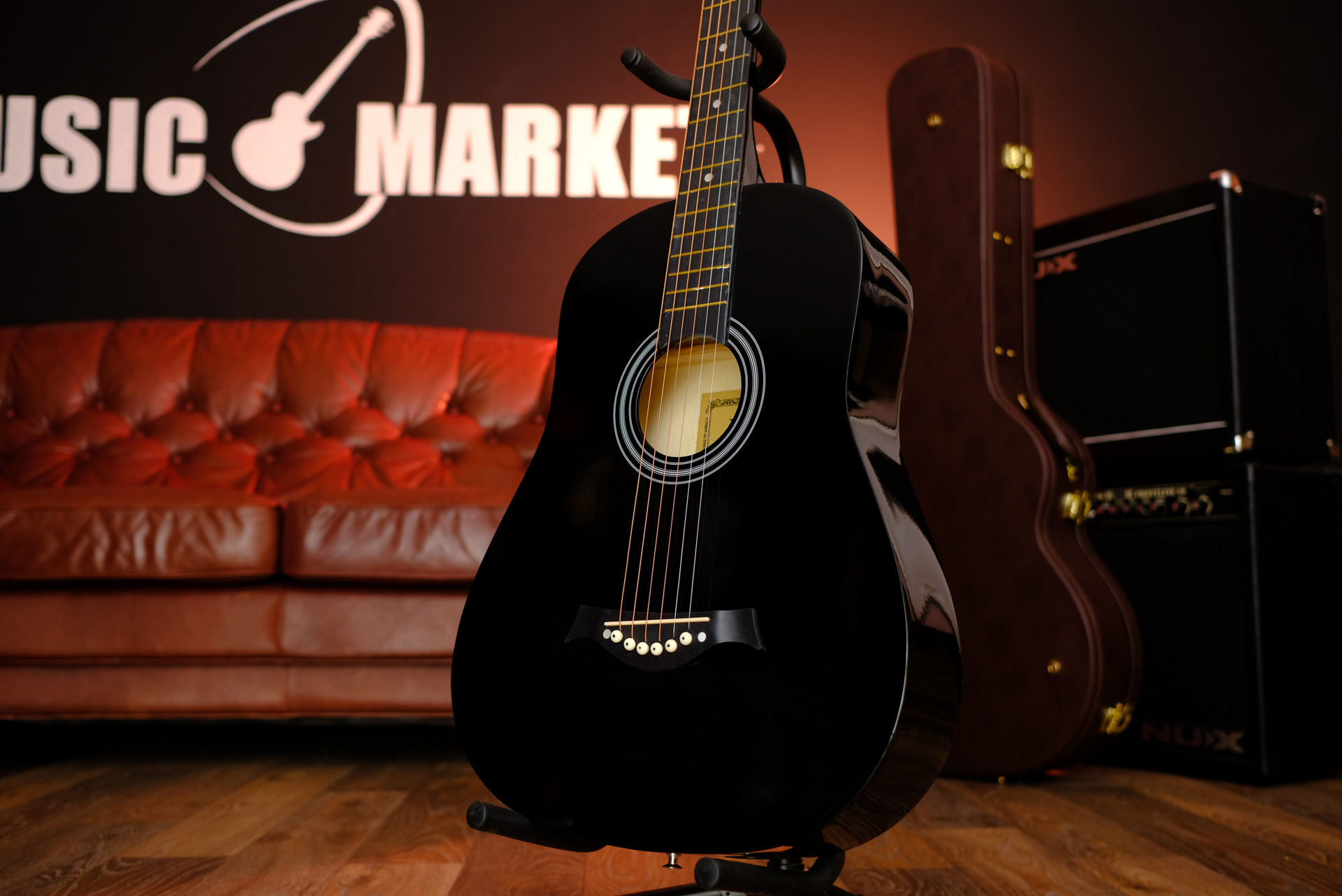 Акустическая гитара Fante FT-R38B-BK (дубль)