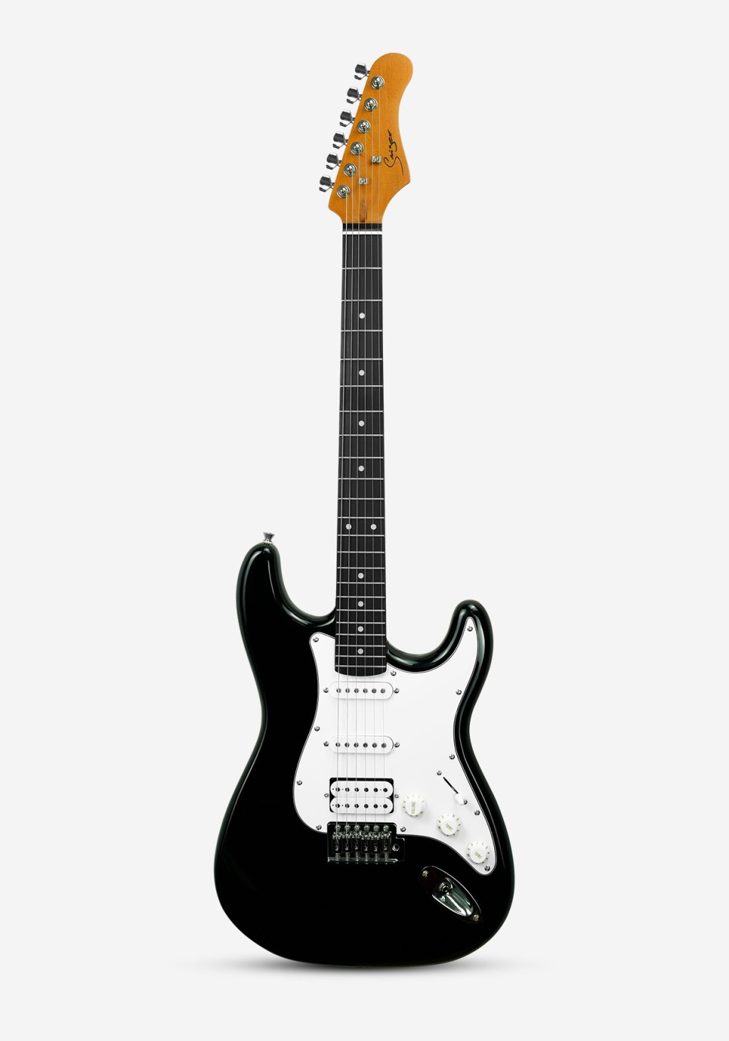 L-G1M-H-BK Электрогитара, черная, Smiger